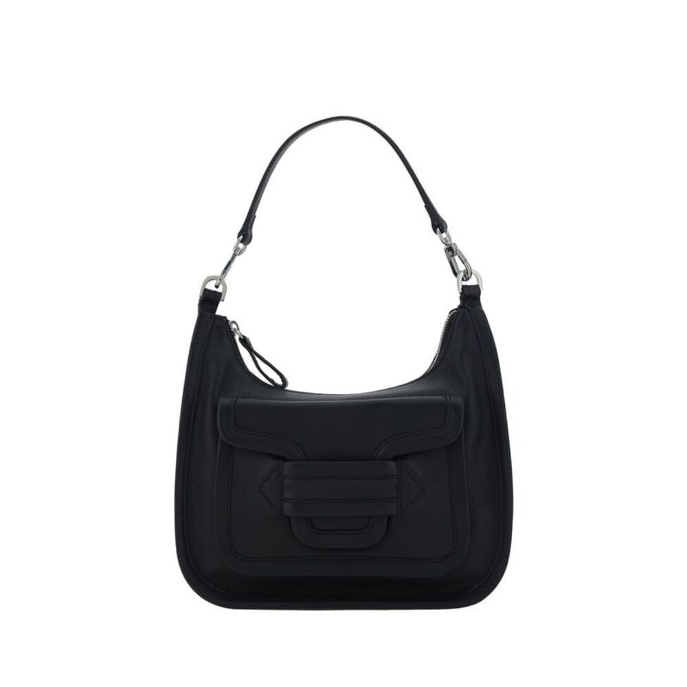 Pierre Hardy Black Calf Leather Bos Taurus Shoulder Women's Bag